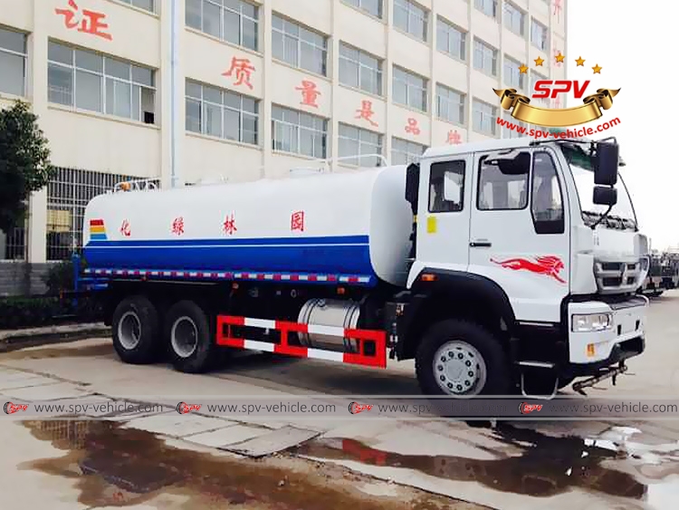 Water Tank Bowser Sinotruk-RF Water Tank Bowser Sinotruk-RF
